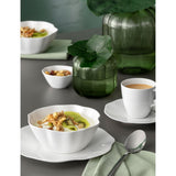 Villeroy & Boch Pura porcelain saucer 15.5cm, imported from the UK