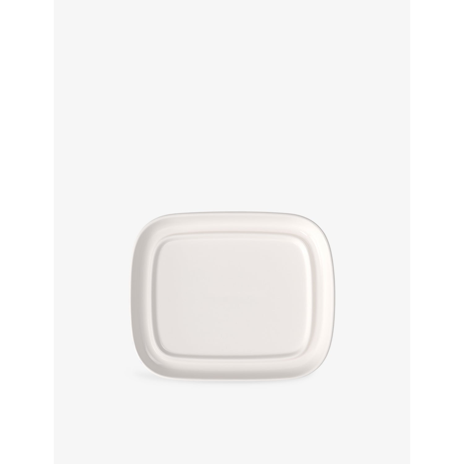 Villeroy & Boch Fleur porcelain butter dish 14.8cm, imported from the UK