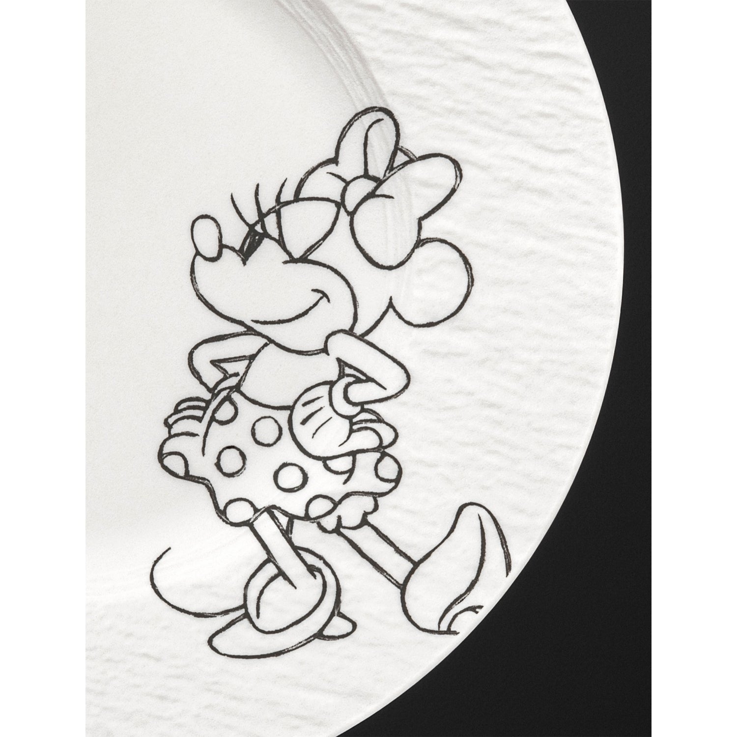 Villeroy & Boch Mickey Mouse two-piece porcelain plate set 21.7cm, UK version