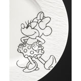 Villeroy & Boch Mickey Mouse two-piece porcelain plate set 21.7cm, UK version