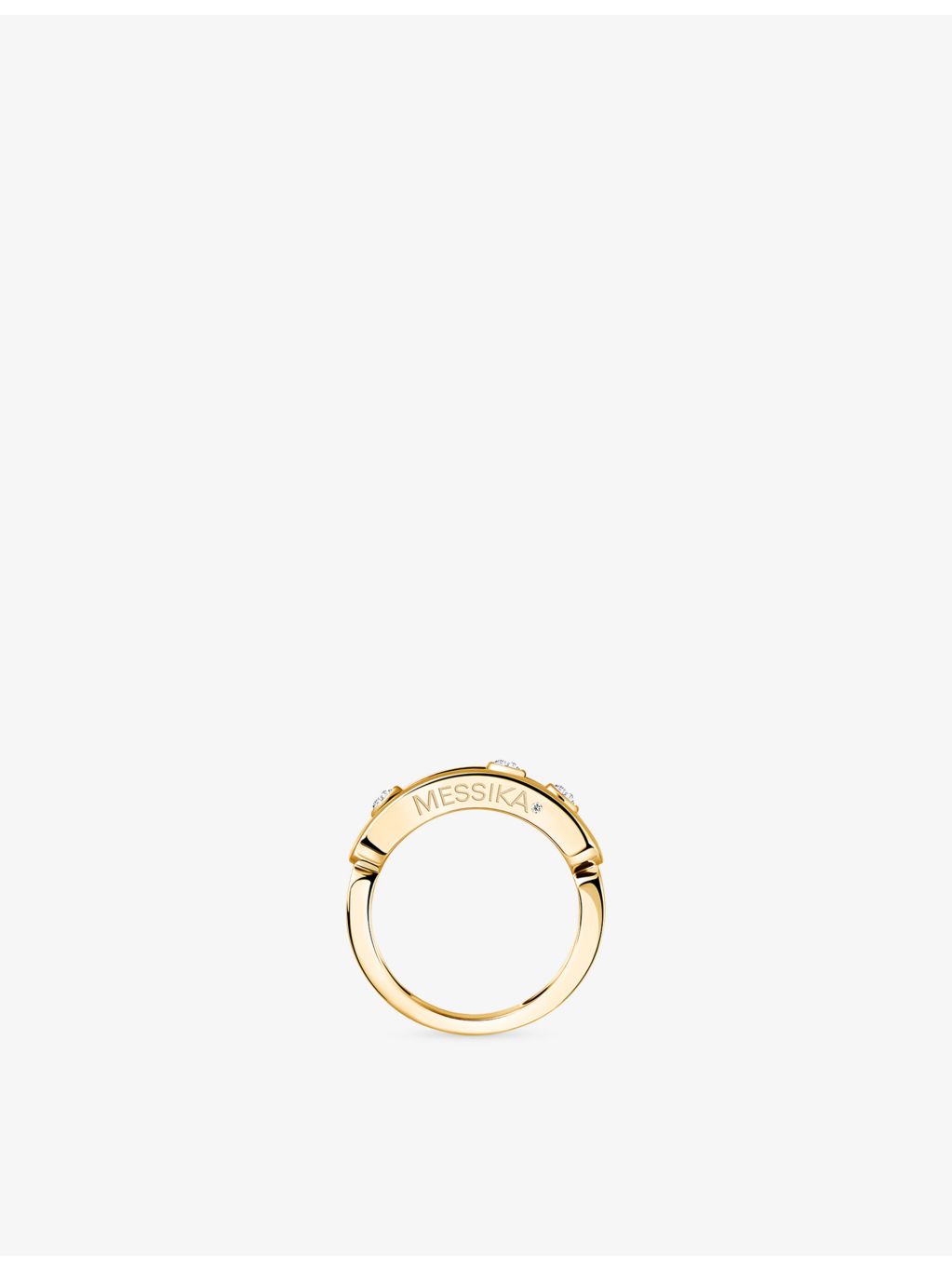 Messika Move Classique ring 18ct gold 0.24ct diamond, UK version