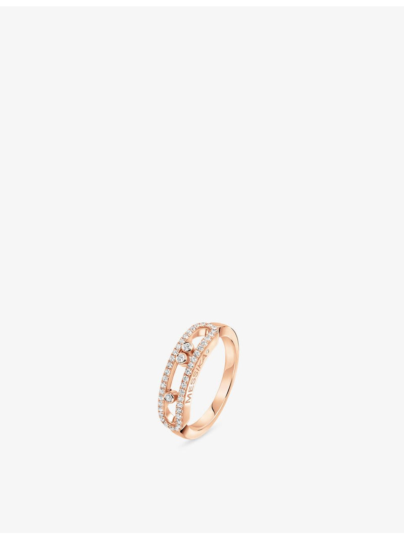 Messika Baby Move Pave 18ct gold diamond ring (British brand)