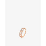 Move Classique Baby Move Pave 18ct Gold And 0.23ct Diamond  Ring - K