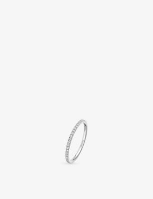 Messika Gatsby Small Wedding 18ct Gold And 0.26ct Diamond Ring