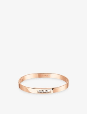 Messika bangle bracelet Move Noa 18ct gold 0.15ct diamond (British brand)