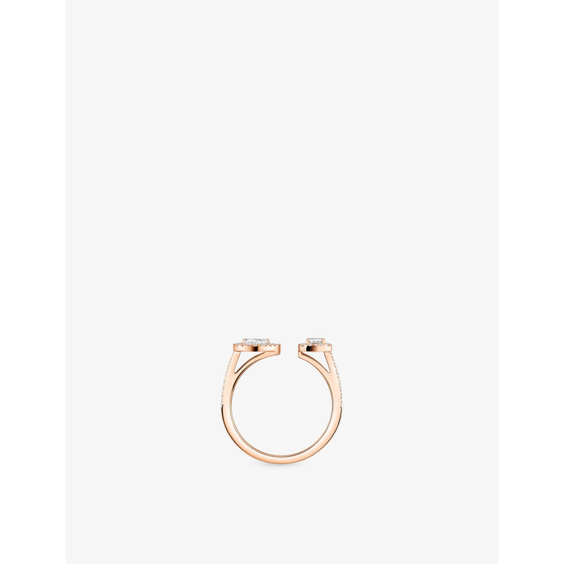 Messika Toi & Moi 18ct yellow-gold diamond ring 0.45ct (British brand)