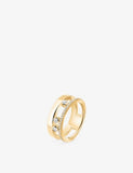 Messika Move Romane 18ct Gold and 0.31ct Diamond Ring