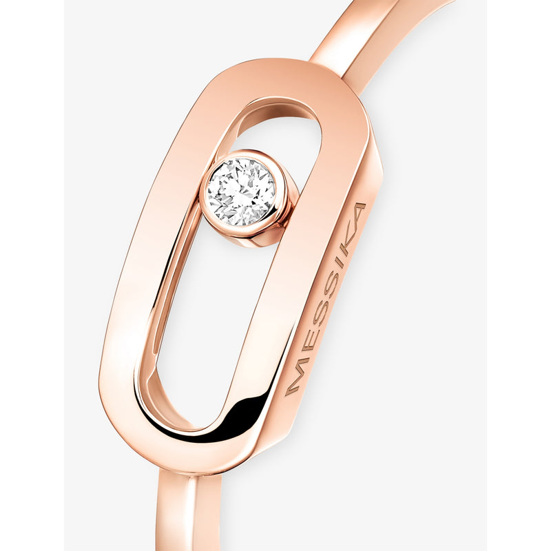 Messika Move Uno ring in 18ct gold with 0.01ct diamond (British brand)