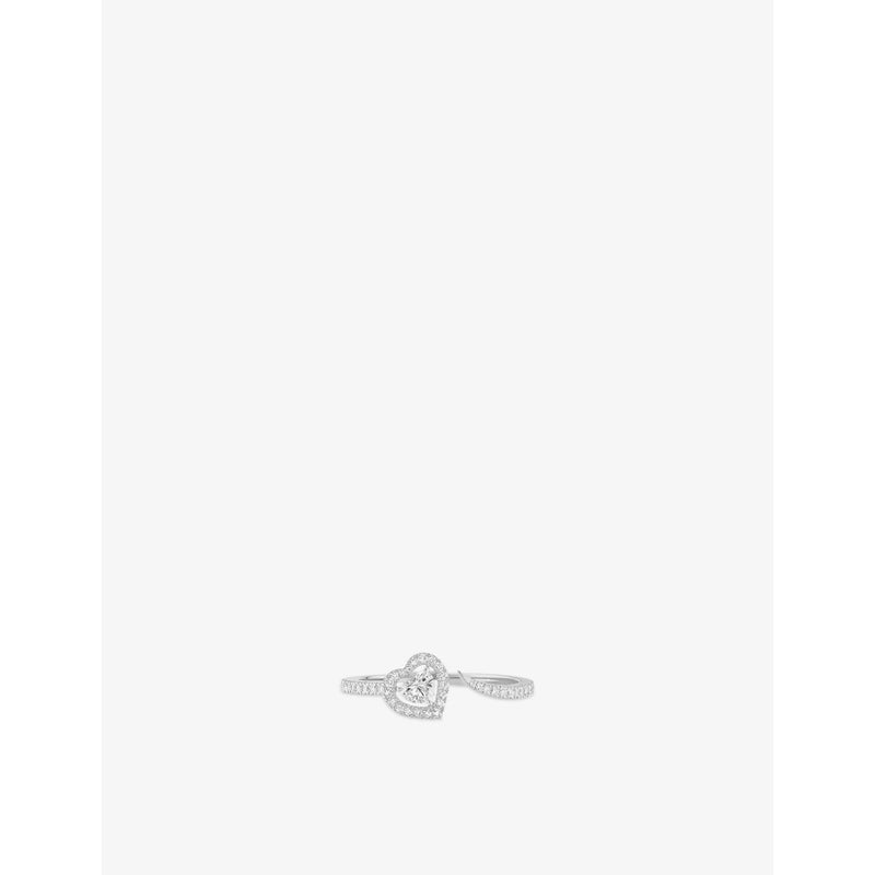 Messika Joy 18ct white gold 0.03ct diamond ring - British product