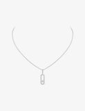 Messika Move Uno Large Pave 18ct Gold 0.35ct Diamond Necklace