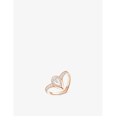 selfridges Messika Fiery 18ct Gold Diamond Ring 0.35ct- Buy online at McGrocer