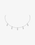 Messika Move Uno Drop Pendant Pavé 18ct Gold 0.61ct Diamond Necklace