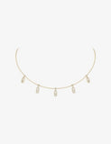 Messika Move Uno pendant necklace 18ct gold 0.61ct diamond - British product