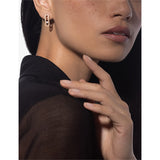 Messika Move Uno diamond earrings 18ct gold 0.16ct, imported from the UK