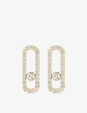 Messika Move Uno Pavé diamond earrings 0.66ct (British brand)