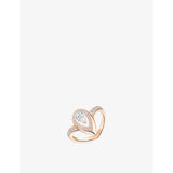 Fiery 0.30ct 18ct Gold And 0.63ct Diamond Ring - PINK - K