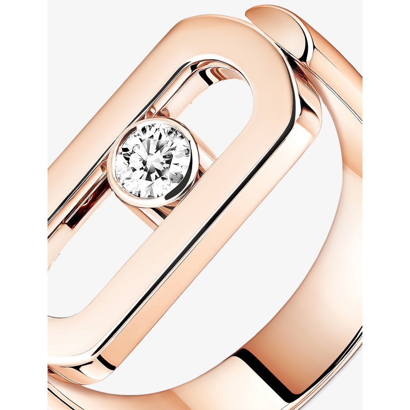 Messika Imperial Move ring 18ct gold 0.83ct diamond - British product