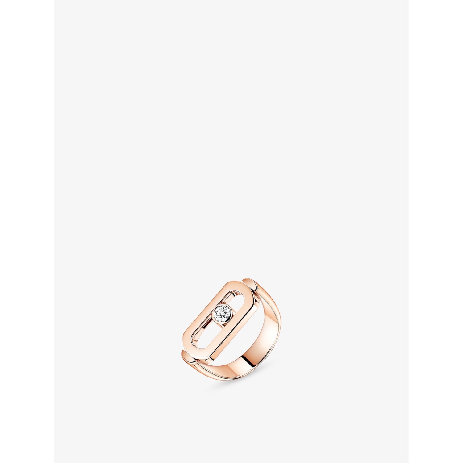 Imperial Move 18ct Gold And 0.83ct Diamond Ring - PINK - K
