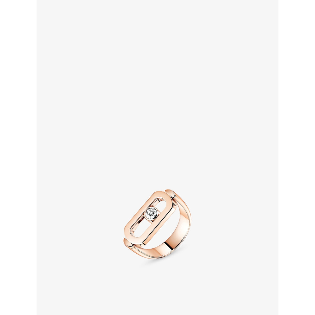 Imperial Move 18ct Gold And 0.83ct Diamond Ring - PINK - K