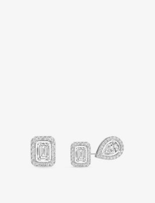 Messika My Twin 18ct Gold and 0.81ct Diamond Stud Earrings