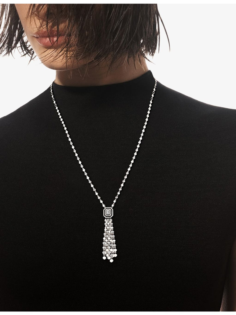 Messika 18ct white gold diamond necklace 1.66ct - British product