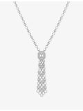 Messika 18ct white gold diamond necklace 1.66ct - British product