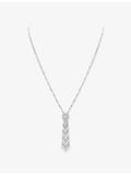 Messika 18ct white gold diamond necklace 1.66ct - British product