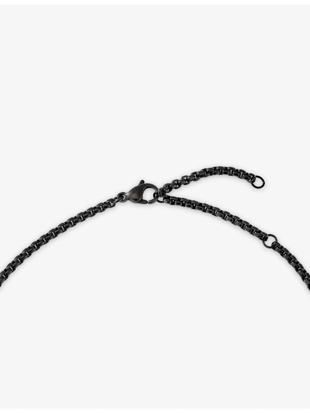 Messika Move pendant necklace black titanium 0.14ct diamond, UK version