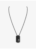 Messika Move pendant necklace black titanium 0.14ct diamond, UK version