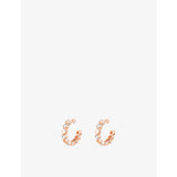 Messika Vibes Mini 18ct White Gold And 3.28ct Diamond&nbsp;Hoop Earrings