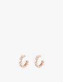 Messika 18ct white gold diamond hoop earrings 8.18ct (British brand)