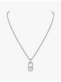 Messika white gold diamond pendant necklace 1.14ct (British brand)