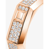 Messika pave diamond ring 18ct gold 0.35ct - British product