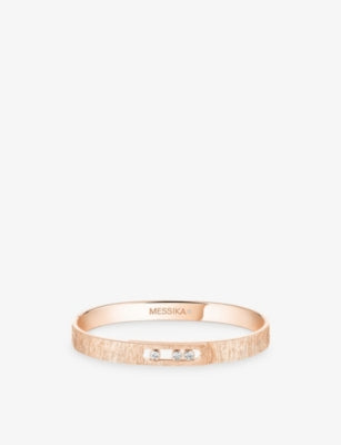 Messika bangle 18ct gold and 0.15ct diamond, imported from the UK