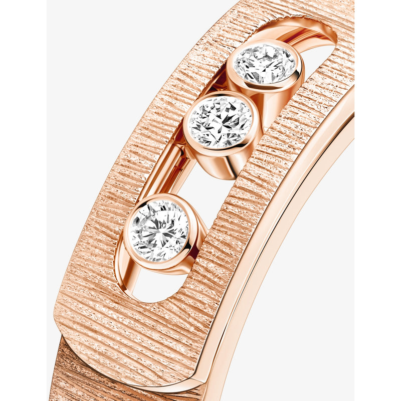 Messika Move Noa ring in 18ct gold with 0.1ct diamond, UK version
