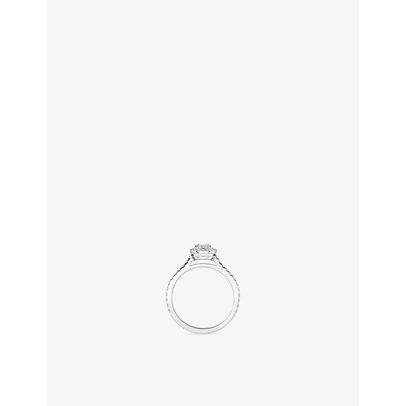 Messika 18ct gold diamond ring 0.75ct, imported from the UK