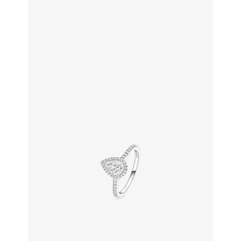 Joy 0.40ct 18ct Gold And 0.75ct Diamond Ring - PINK - 53mm