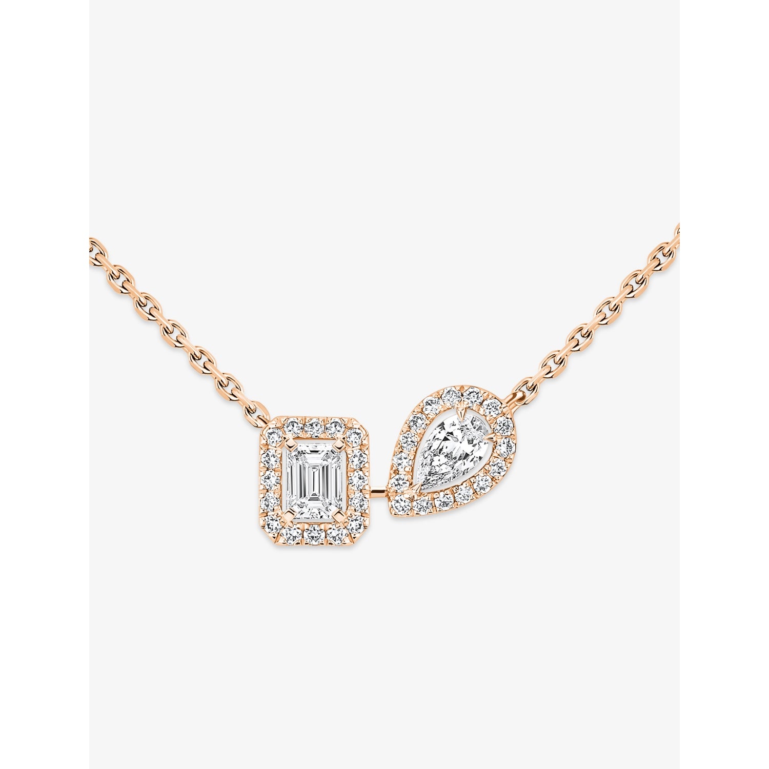 Messika 18ct gold and 0.30ct diamond necklace (British brand)