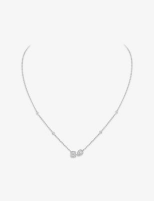 Messika 18ct gold and 0.30ct diamond necklace (British brand)