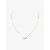 Messika My Twin 18ct Gold And 0.30ct Diamond Necklace