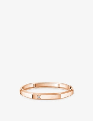 Messika Moderniste 18ct gold diamond bracelet, Medium, imported from the UK