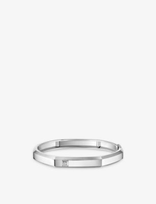 Messika Moderniste 18ct gold diamond bracelet, Medium, imported from the UK