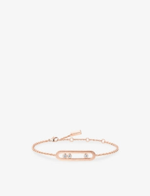 Messika Move Classique bracelet in 18ct gold and diamonds (British brand)