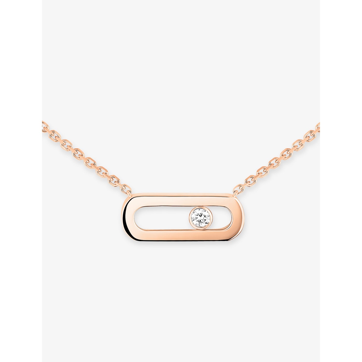Messika Move Uno 18ct gold diamond necklace, imported from the UK