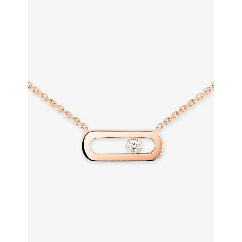 Messika Move Uno 18ct gold diamond necklace, imported from the UK