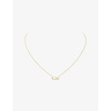 Messika Move Uno 18ct Gold And 0.02ct Diamond Necklace