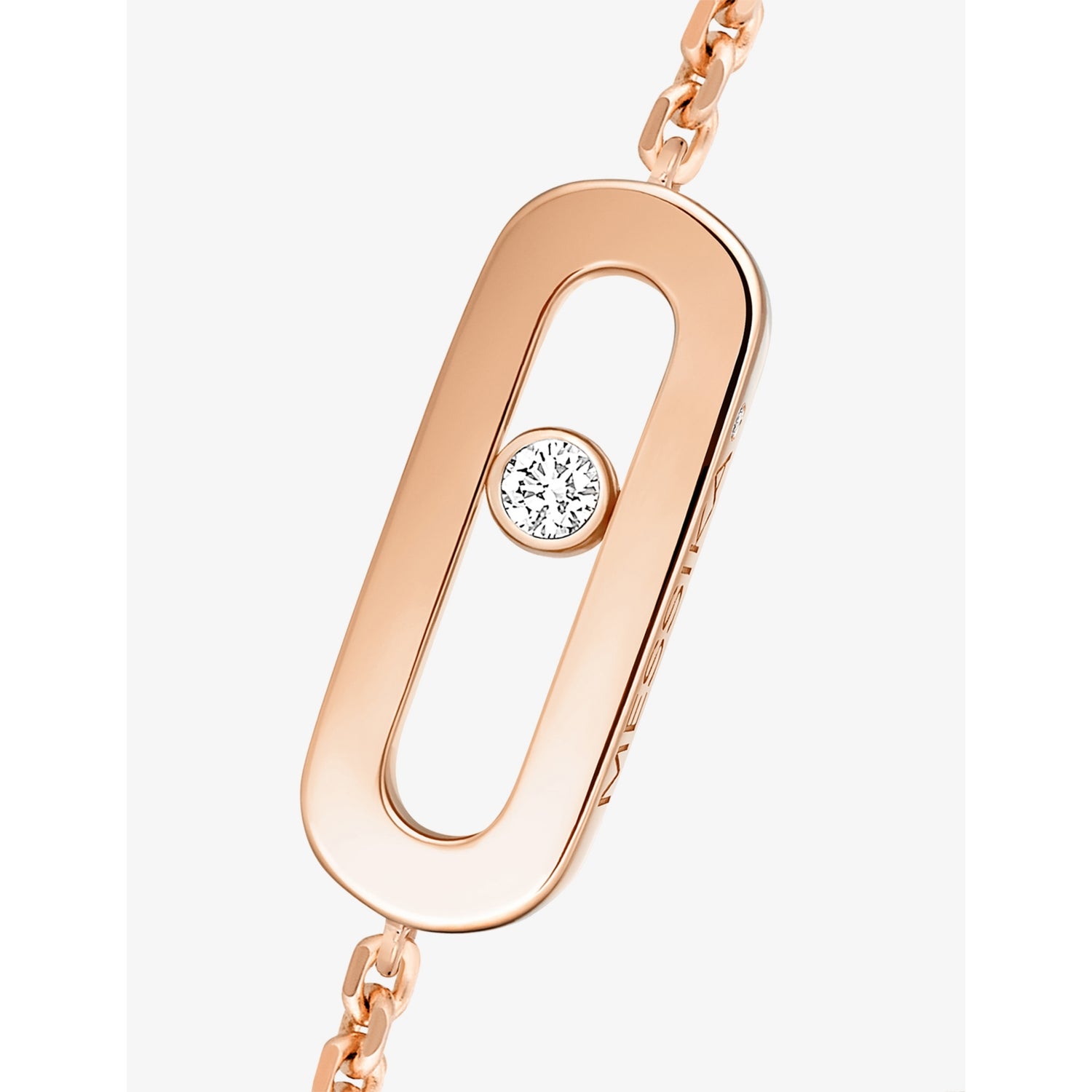 Messika Move Uno bracelet 18ct gold 18cm, imported from the UK