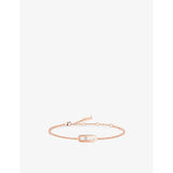 Move Uno 18ct Gold And 0.02ct Diamond Bracelet - PINK