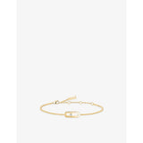 Messika Move Uno 18ct Gold And 0.02ct Diamond Bracelet