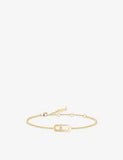 Messika Move Uno bracelet 18ct gold 18cm, imported from the UK